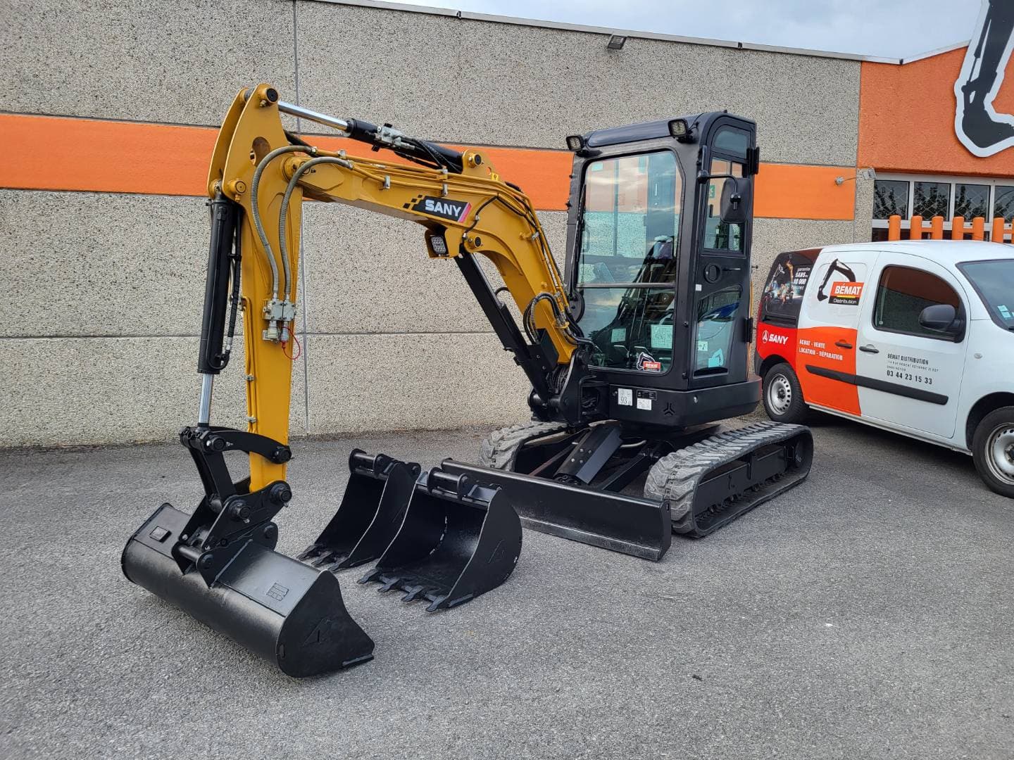 Mini pelle Sany SY26U