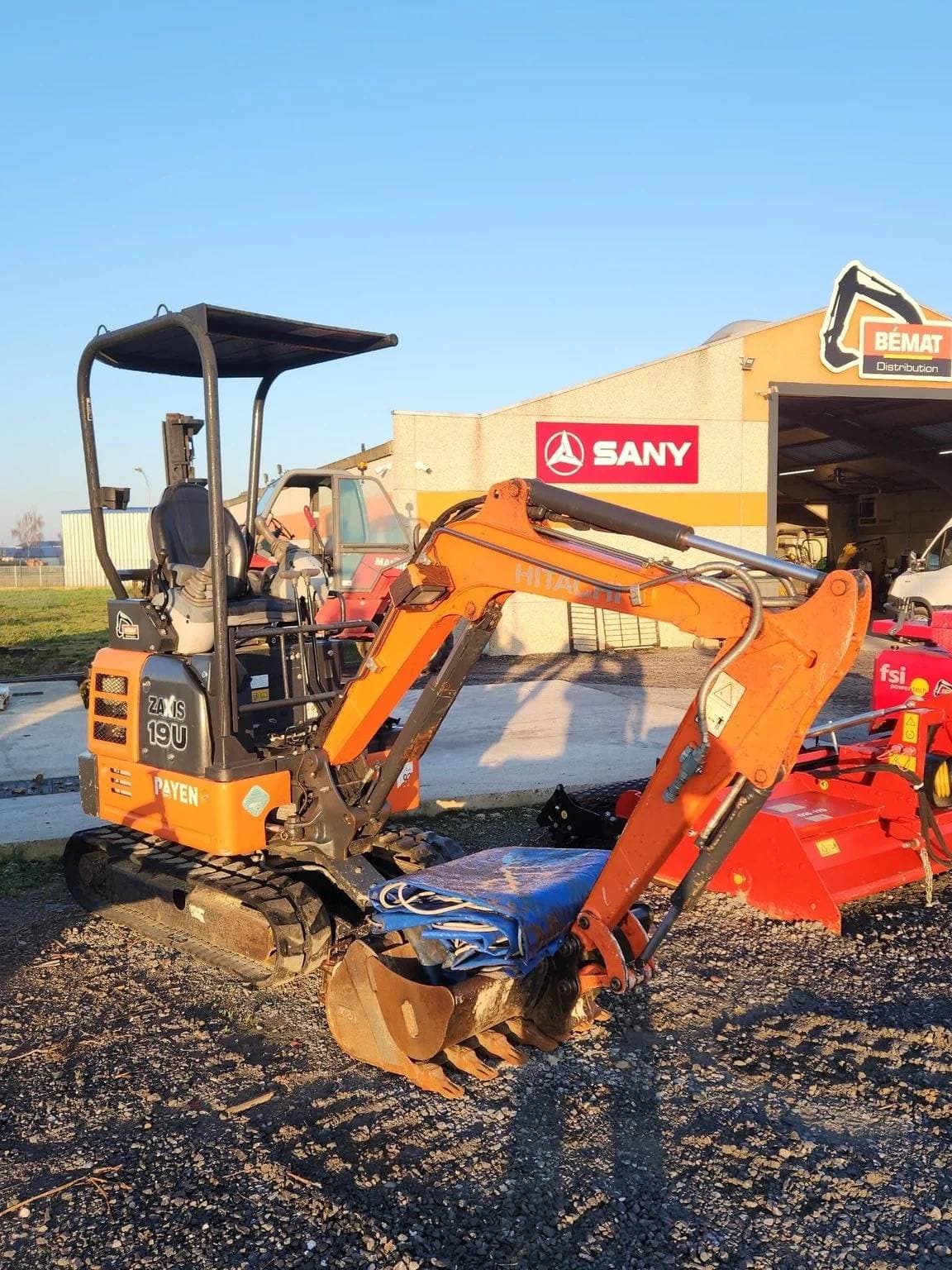 Mini pelle Hitachi ZX19U-5